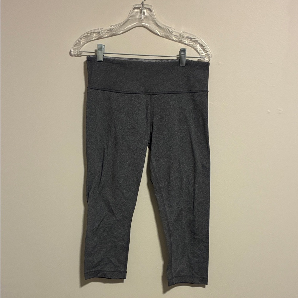 Lululemon Athletica Dark Gray Capris
